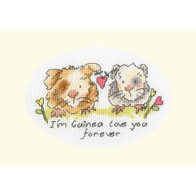   XGC41 Eleanor Teasdale - I'm Guinea Love You Forever 13x9 cm