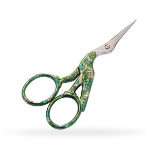 V11250312u4 Stork scissors colors 9 cm