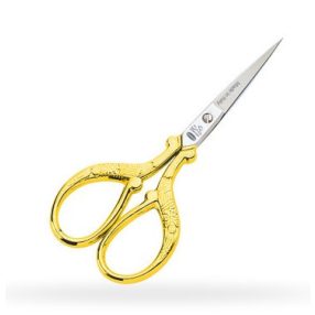 F11160312d scissors gold handles 9 cm