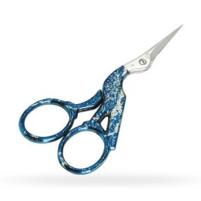 V11250312u0 Stork embroidery scissors colors 9 cm