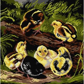 3572 Arthur Fitzwilliam Tait - Csibék 40x40 cm