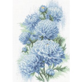 2140 Delicate Chrysanthemums 21x30 cm