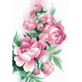 2138 Lush Peonies 21x30 cm