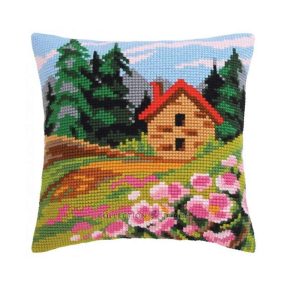 C5462 Cottage on the Edge 40x40 cm