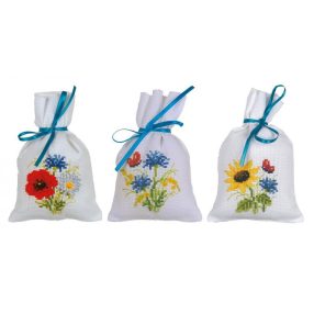 PN-0200952 Field flowers set of 3 8x12 cm