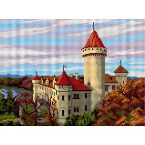 3582 Konopiste kastély 30x40 cm