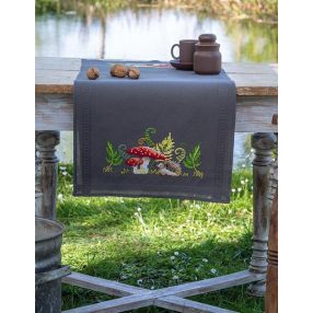PN-0195349 Little hedgehog with ferns 40x100 cm