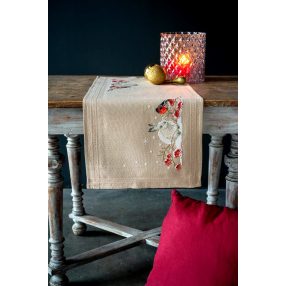 PN-0194650 Snow hare and goldfinch 40x100 cm