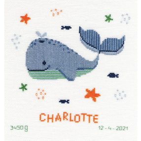 PN-0191830 Whales fun 22x23 cm