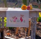 PN-0190938 Easter rabbits in tulip garden 40x100 cm