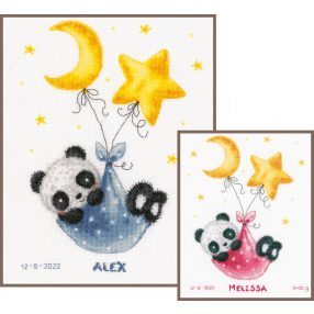 PN-0190822 Panda bear goes to sleep 27x34 cm