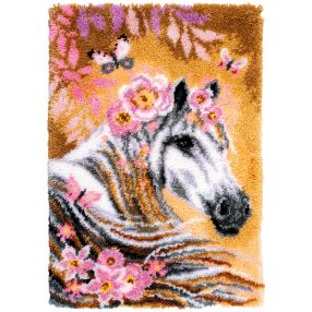 PN-0194644 Horse with flowers 55x80 cm