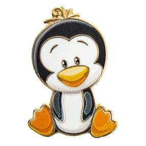 NM12 Pingvin - tűmágnes 33x23 mm