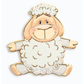 NM14 Bárány - tűmágnes 31x27 mm