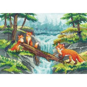 SANA-07 Foxes 15,5x25,5 cm