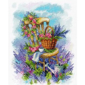 SA061 Lavender breakfast 20x16 cm