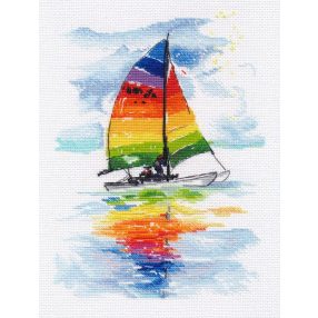 S1543 Katamarán 17x24 cm