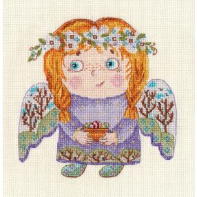 S1544 Tavasz angyal 13x14 cm