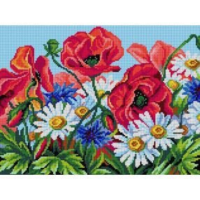 3598 Vadvirágok 30x40 cm