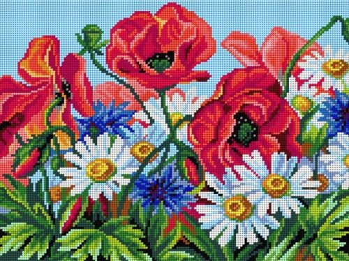 3598 Vadvirágok 30x40 cm