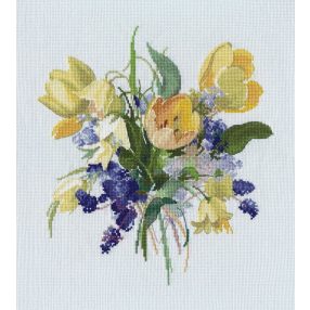 S1542 Spring bouquet 23x26 cm