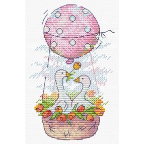 SM735 Romantic flight 13x8 cm