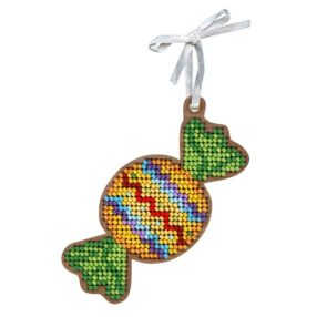 SO064 Christmas tree decoration Candy 9x8 cm