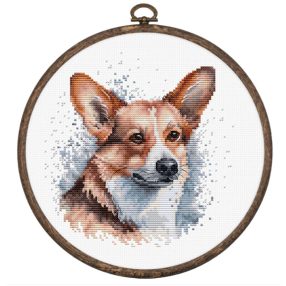 BC212 Welsh Corgi 14x15 cm