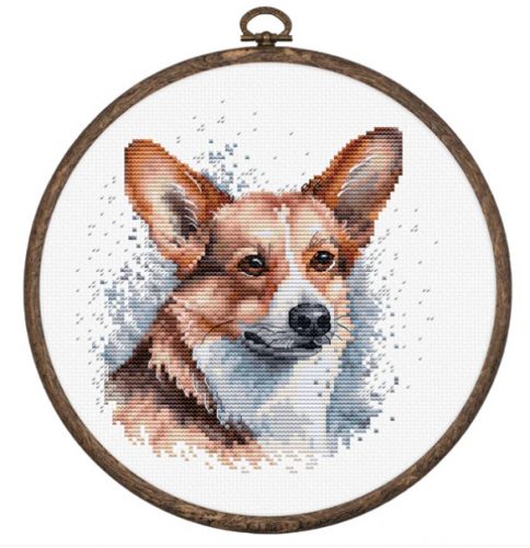 BC212 Welsh Corgi 14x15 cm