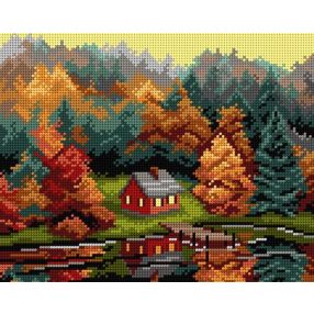 3600 Őszi táj 24x30 cm