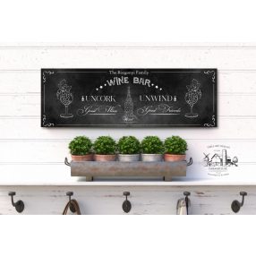 2761 Wine Bar - chalk családnévvel