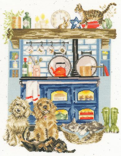 XHD127 Hannah Dale - Country Kitchen 28x36 cm