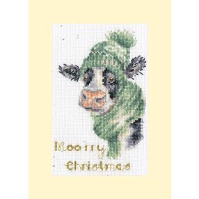 XMAS67 Hannah Dale - Moo-rry Christmas 10x16 cm