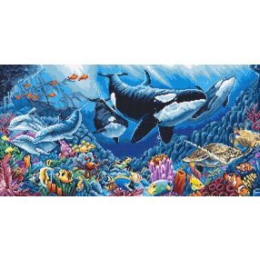 Leti 8073 Underwater Ballet 50x26 cm