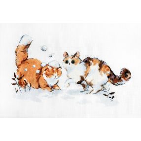 Leti 8813 Winter Kitties 21x13 cm