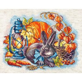 Leti 8998 Autumn with a rabbit 25x20 cm