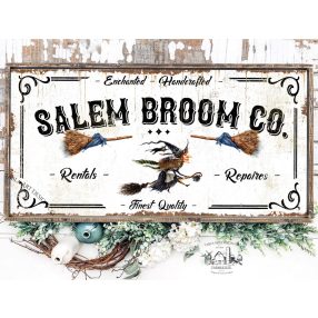 2325 Salem Broom Co. Rozsdás