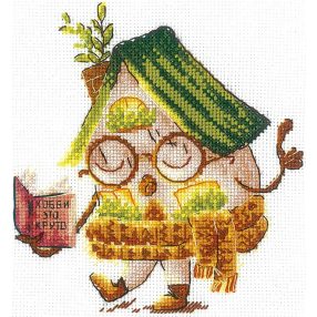 SAND-32 Little house - reading 12,5x14 cm