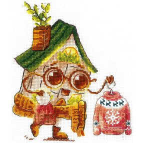 SAND-30 Little house - Fashionista 13x15 cm