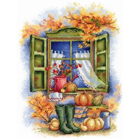 SNV784 Autumn is on the doorstep 26x19 cm