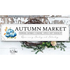 2358 Autumn Market - kék tök