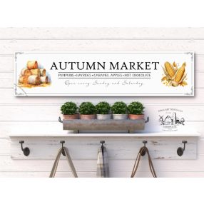 2360 Autumn Market - szalma és kukorica 