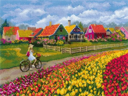 2148 Tulipánföld 40x30 cm