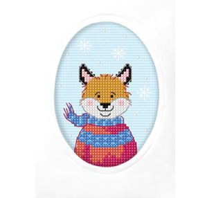 SA6308 Róka - üdvözlőlap 10,5x15 cm