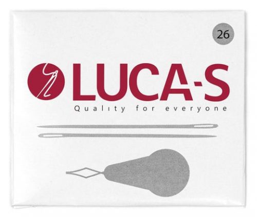 Luca-S 26-os tompa hímzőtű és tűbefűző