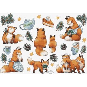 Leti 8802 Foxy New Year 39x27 cm
