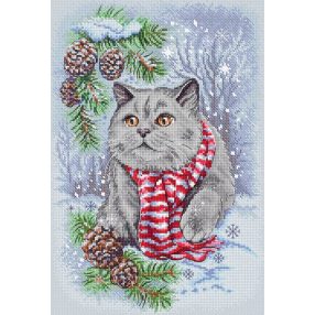 Leti 8997 Winter Cat 19x28 cm