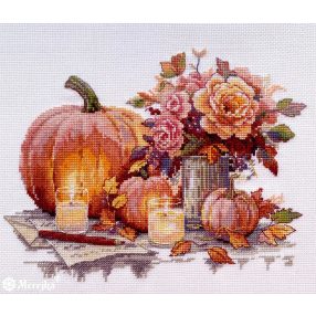 SK241B Still Life with Pumpkins 19x24 cm