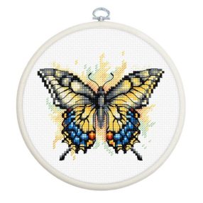 BC101 Fecskefarkú lepke 9x8 cm