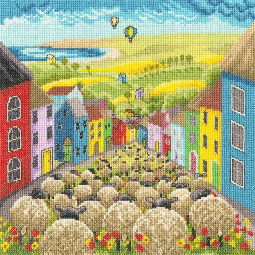 XLP08 Lucy Pittaway - Wool Meet Again 26x26 cm